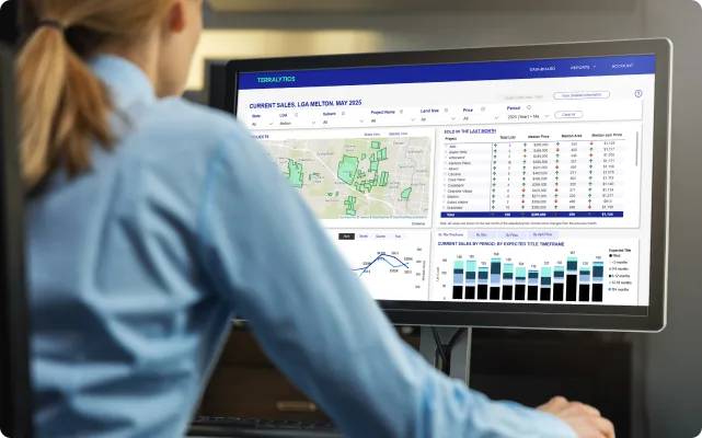 Terralytics area selection map