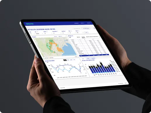 Terralytics product alignment view